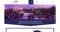 Desktop Screenshot of maudetprod.com