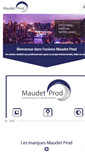 Mobile Screenshot of maudetprod.com